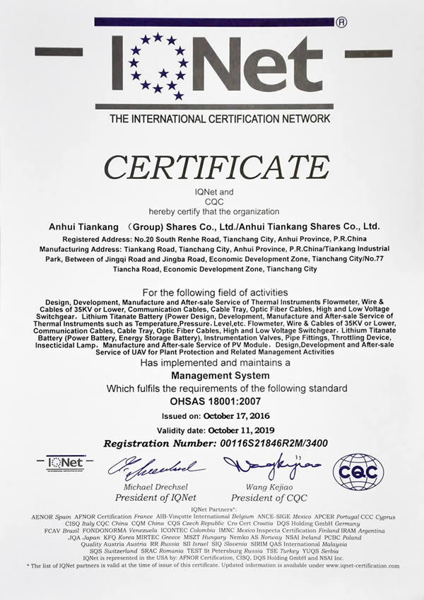 OHSAS18001ְҵϵ֤飨棩